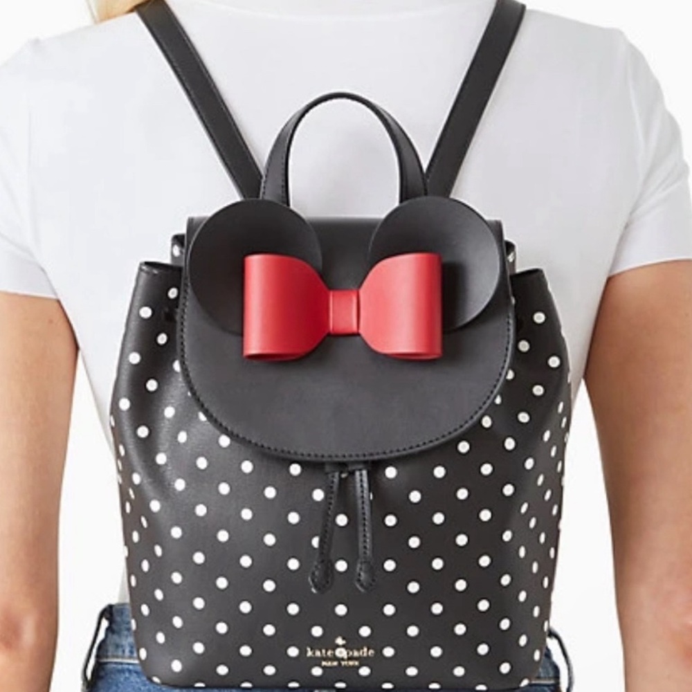 NWOT Disney X Kate Spade New York Minnie Mouse Backpack Disney Mickey Kate Spade